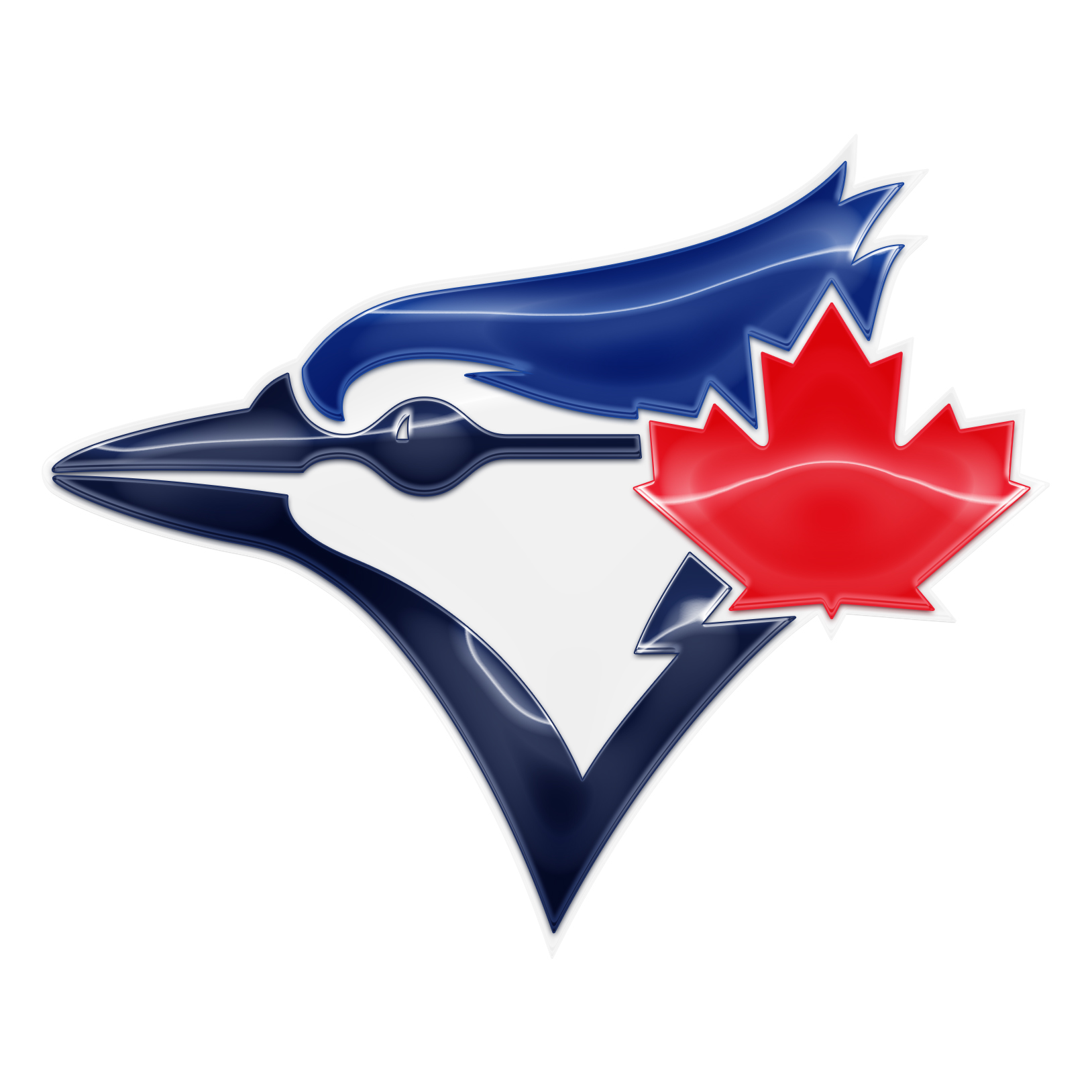 Toronto Blue Jays Crystal Logo iron on paper